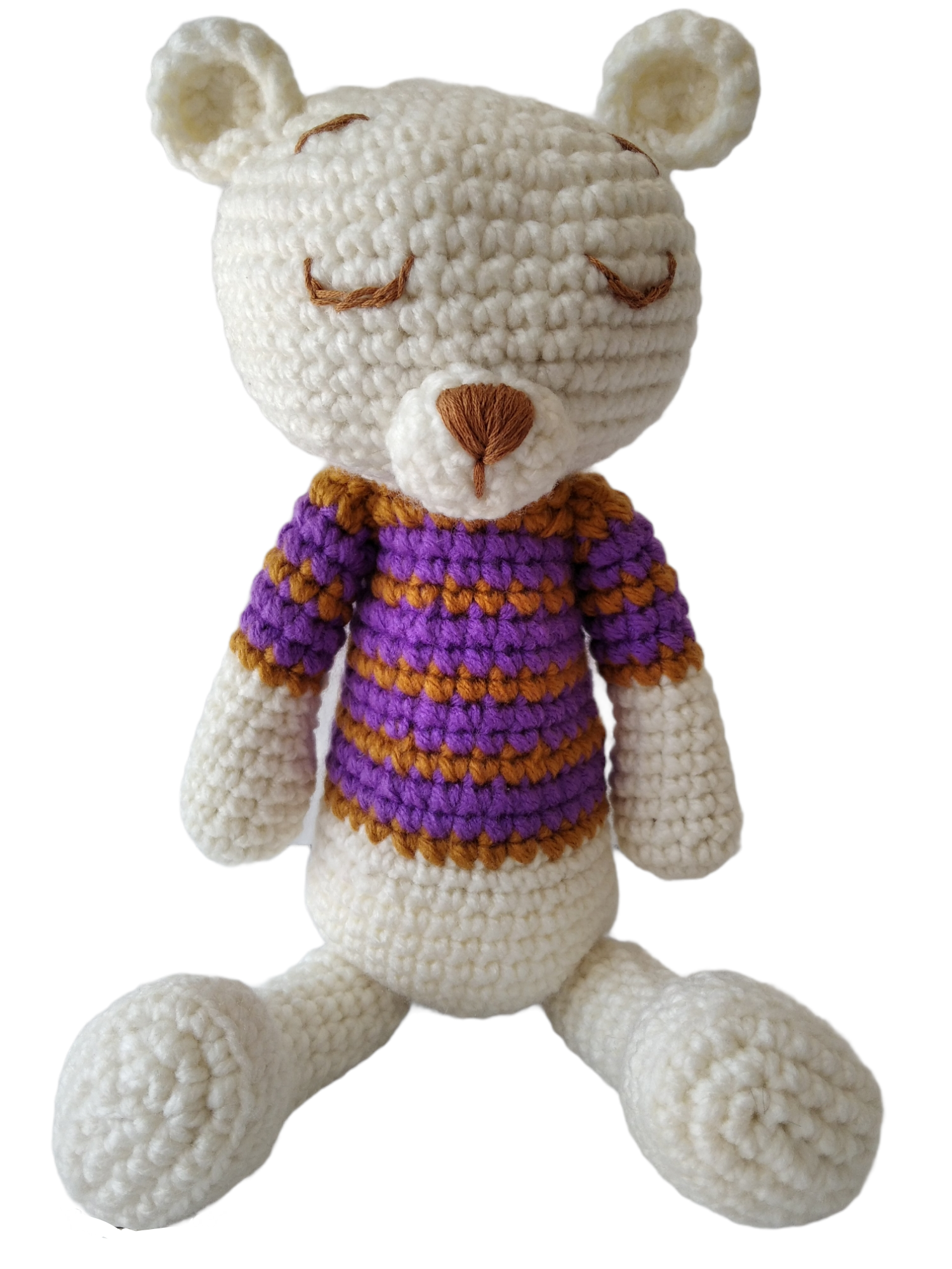 Osito dormilón Z z z! amigurumi - Imagen 4