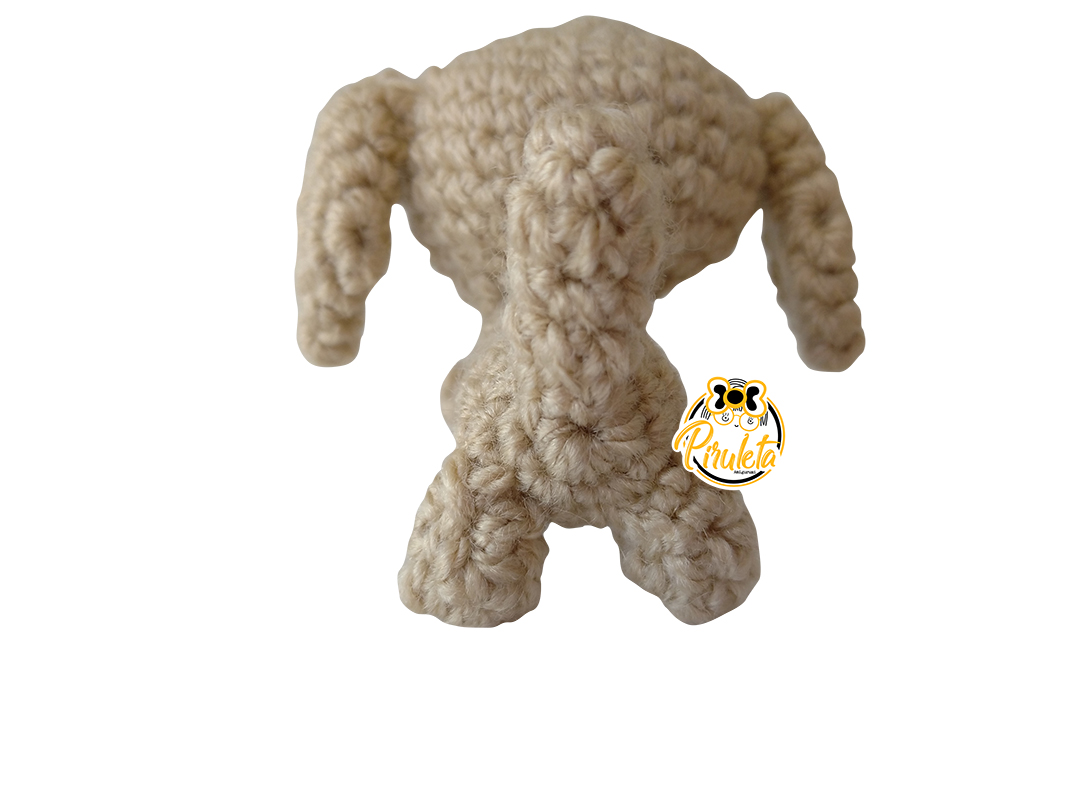 Perrito tejido crochet, mascota amigurumi - Imagen 4